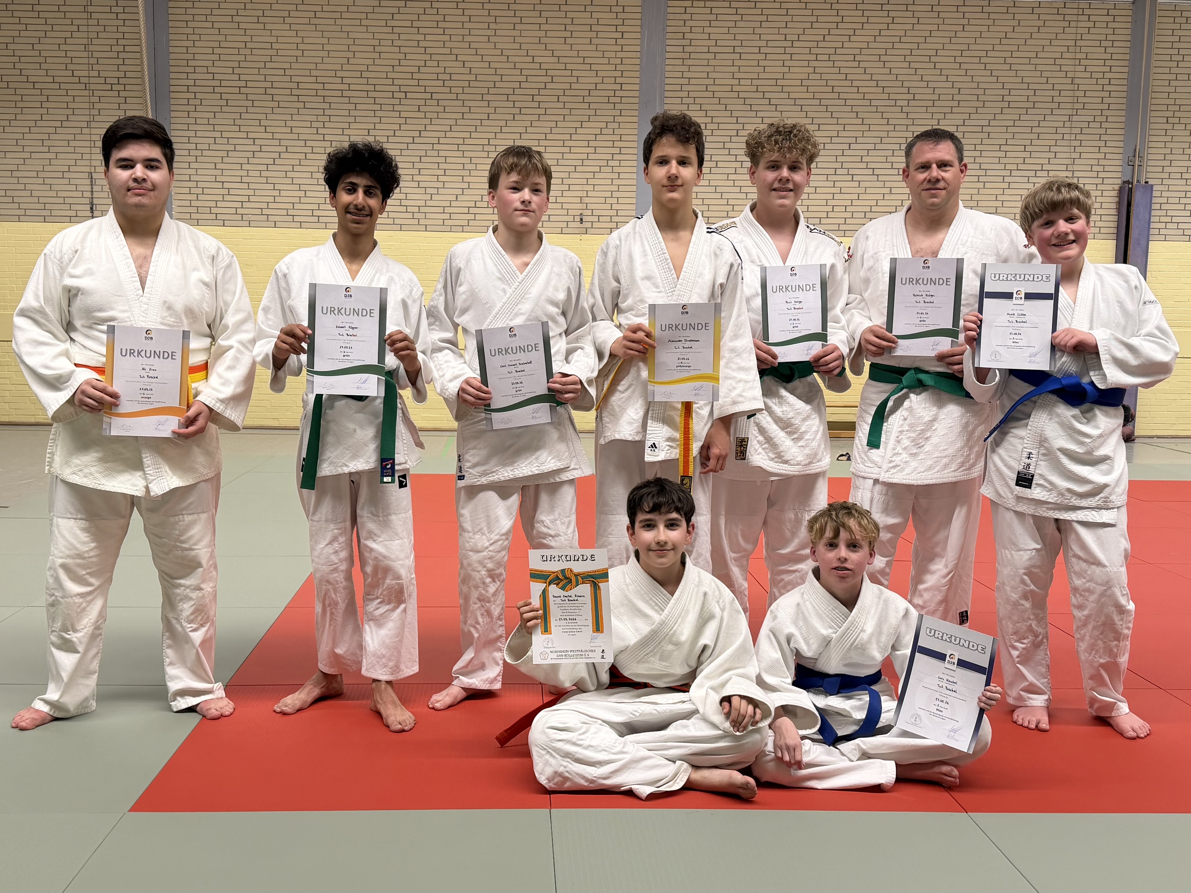 Foto Kyu-Graduierung