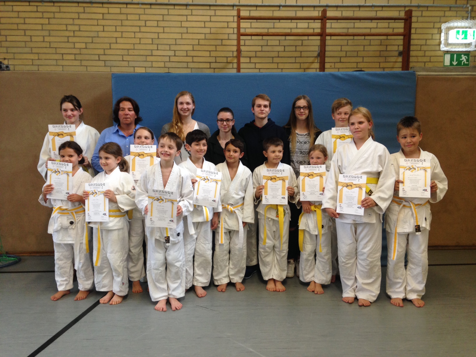 Foto Kyu-G&uuml;rtelpr&uuml;fung