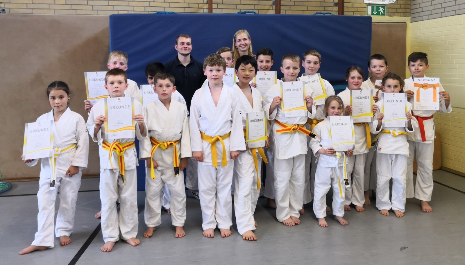 Foto Kyu-G�rtelpr�fung